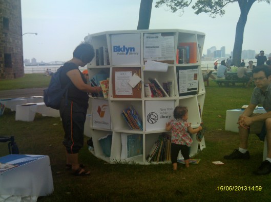 Governors Island Library Lawn, 16 June 2013