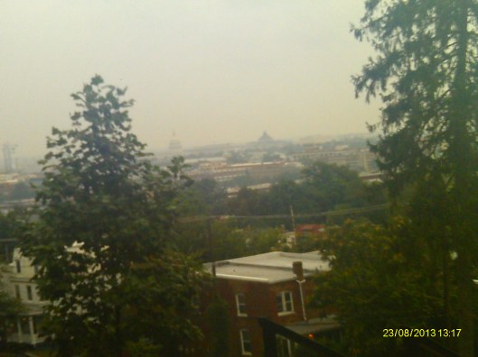 The Capitol Building from the front yard