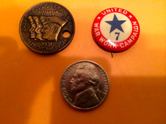 American Legion and War Work tokens