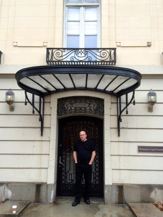 The entranceway of Alice Roosevelt Longworth's Dupont Circle house