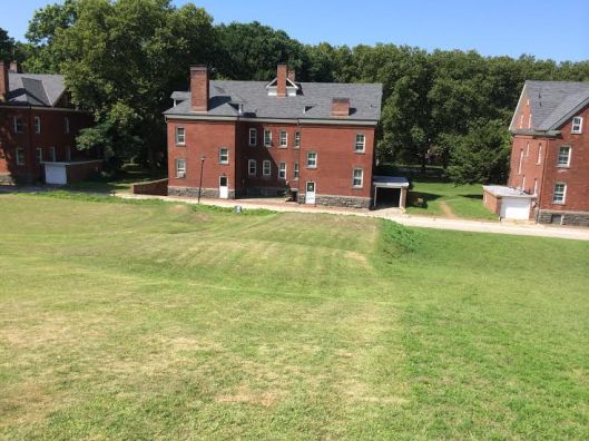 Tee boxes: again note the closeness to residential housing