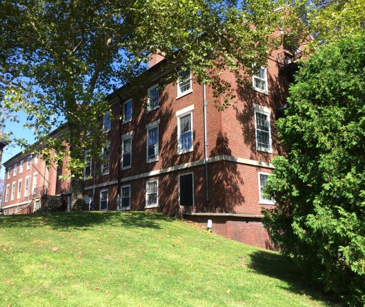 Pershing Hall, rear