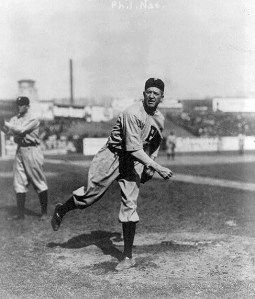 Grover Cleveland Alexander was the ninth inductee and fourth pitcher inducted into the Baseball Hall of Fame