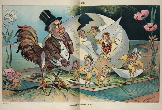 artist Louis Dalrymple for Puck magazine, 18 April 1900