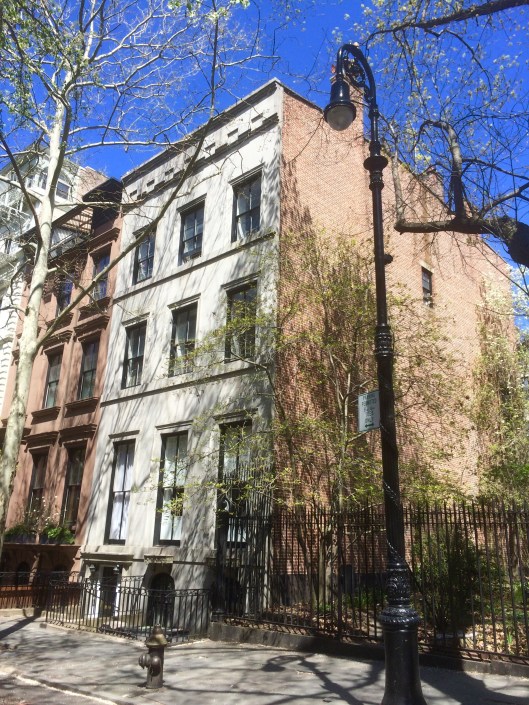 Arthur Miller's house in the Heights. The playwright lived in several Brooklyn locations before divorcing and marrying Marilyn Monroe.