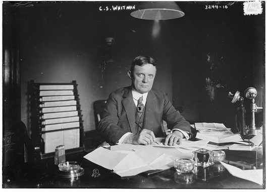 Governor Charles Seymour Whitman spoke at the 13th Armory in Brooklyn on 27 December 1918